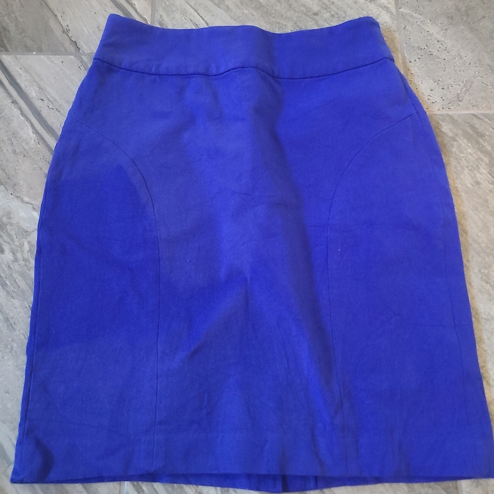 Banana Republic Blue Pencil Skirt